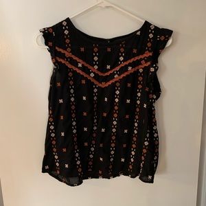 Abercrombie Short Sleeve Top, Size Small